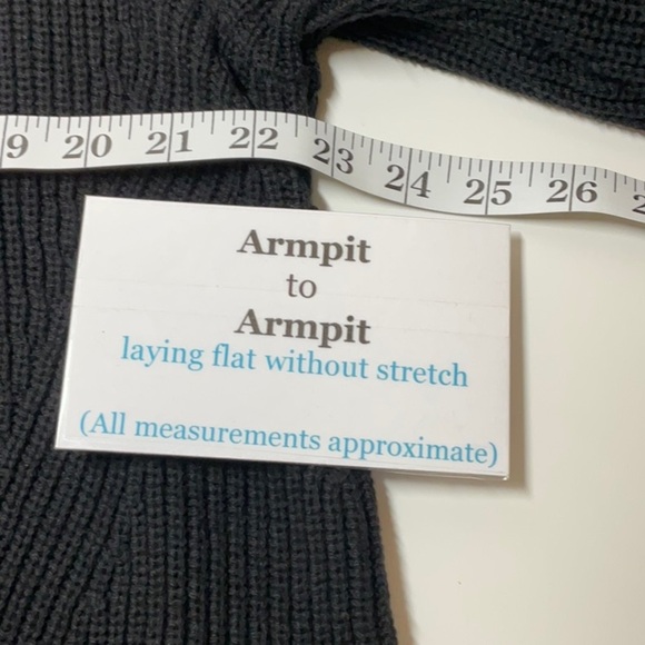 Lane Bryant Pullover Sweater 14/16 Black - Picture 6 of 12